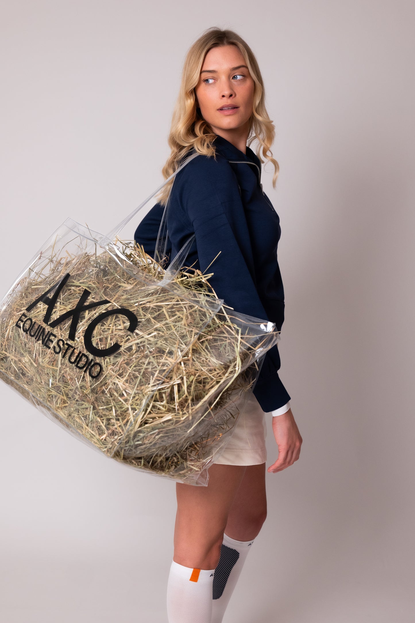 Transparent Hay and Carry Bag