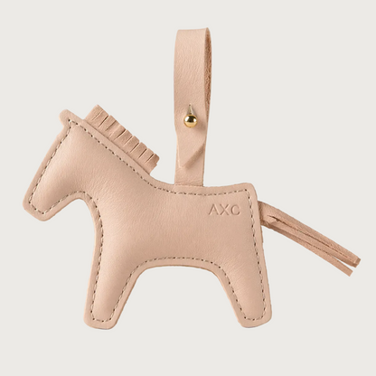Keychain Horse Genuine Leather